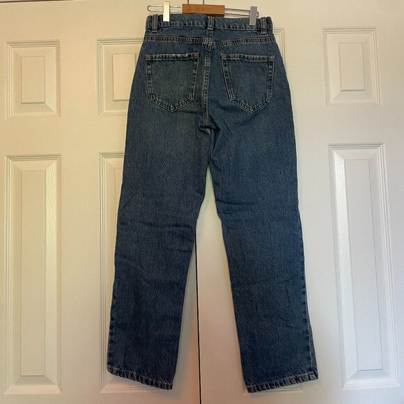Garage Vintage Straight Leg Jeans – Size 0 / 24 Waist – Medium Wash - Picture 3 of 4
